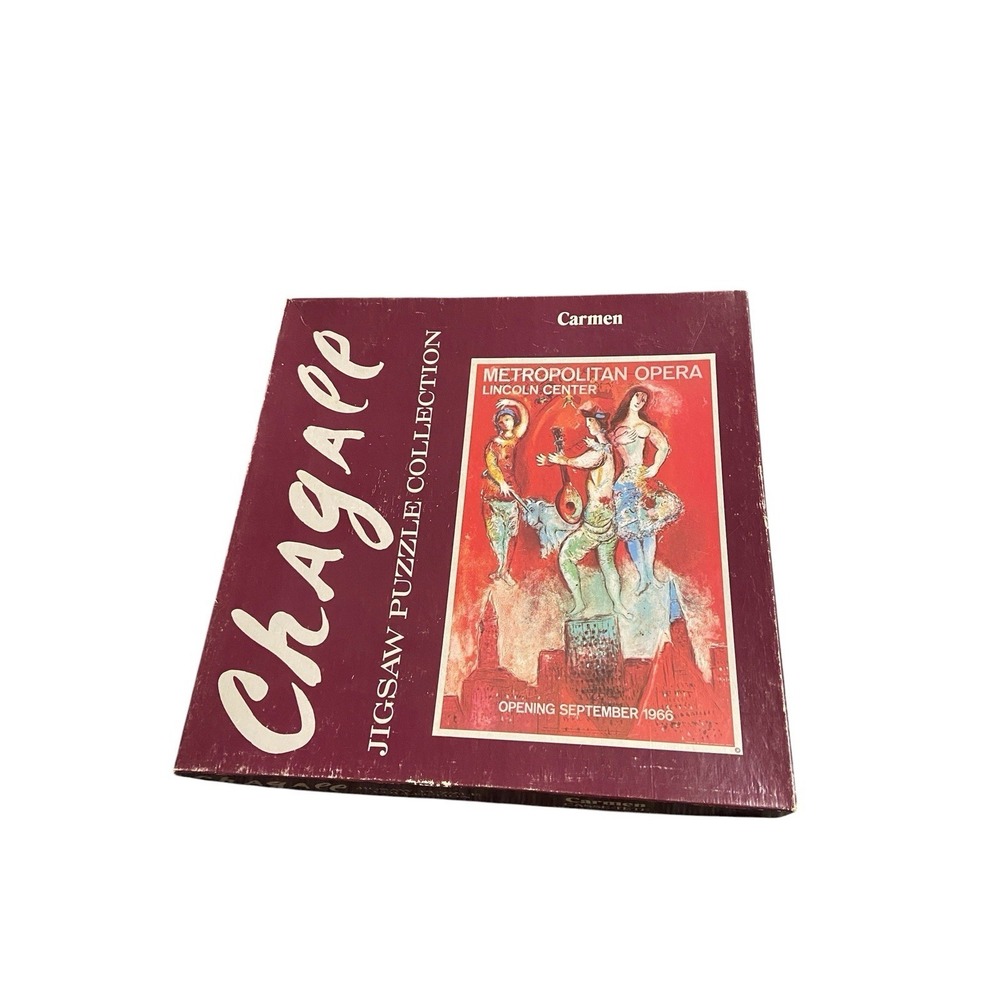 Chagall Carmen 551 Piece Jigsaw Puzzle 1979 Complete Style‎ #1001 Vintage